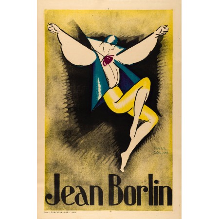 15x24in Poster Paul Colin André Renaud Jean Bolrlin Paris 1925