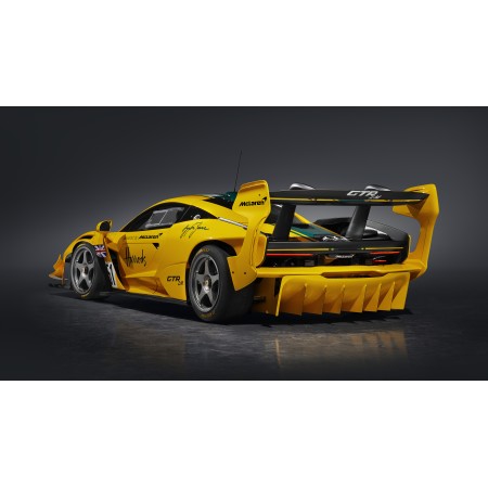 42x24in Poster Mclaren Senna GTR LM Harrods Car