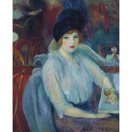 24x29in Poster William James Glackens Cafe Lafayette