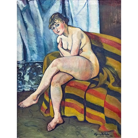24x31in Poster Suzanne Valadon - Nu assis sur un canapé 1916
