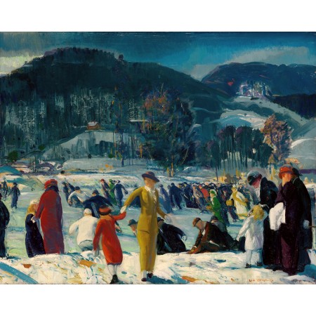 29x24in Poster George Bellows - Love of Winter 1914