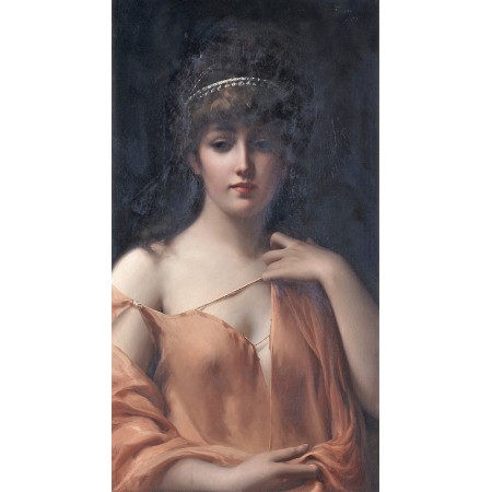 13x24in Poster Ricardo Falero - A classical beauty