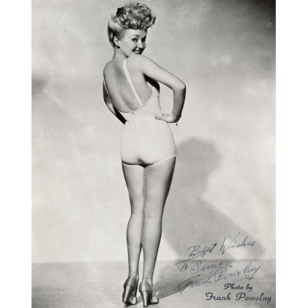 19x24in Poster Studio portrait photo of Betty Grable taken for promotional use