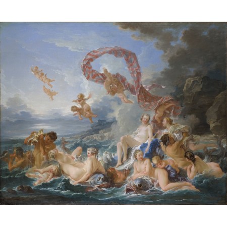 29x24in Poster François Boucher - The Triumph of Venus
