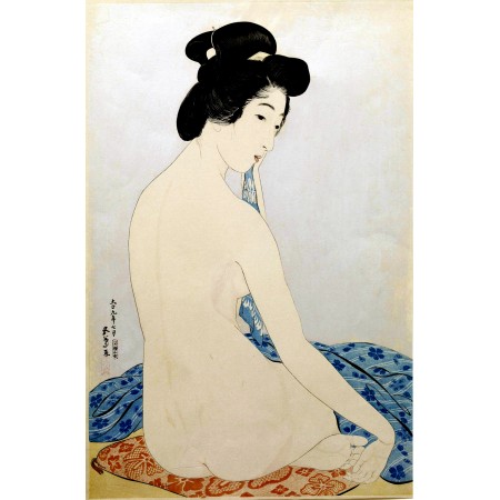 15x24in Poster Hashiguchi Goyo - Woman after the Bath (Yokujo no Onna) - Walters