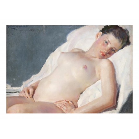 24x17in Poster William Sergeant Kendall - Reclining Nude