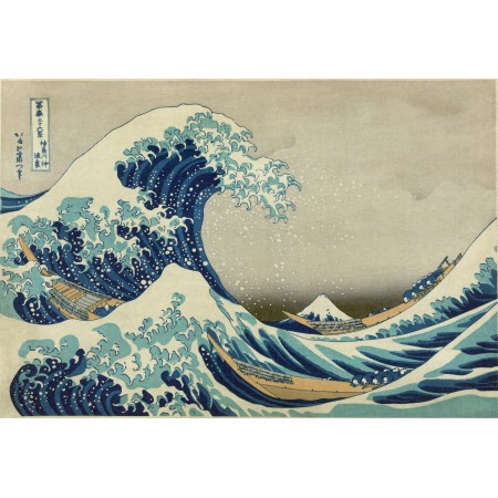 35x24in Poster Great Wave off Kanagawa