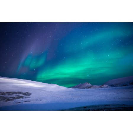24x16 Photographic Print Poster Aurora Polar lights Northen lights Aurora borealis 