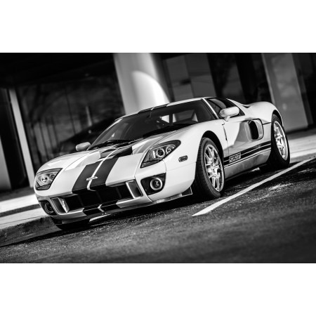 Car Supercar Gt Ford Speed Power Auto Race 36"x24" Photographic Print Poster