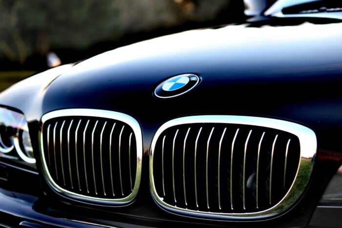 Bmw Automotive Car Close-Up Grill Hood Photographic Print Poster Vehicle