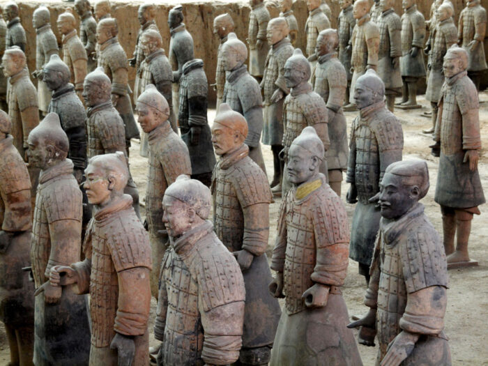 The Color of Terracotta Warriors, Photographic Print Poster The World's Most Incredible Cities China Art Print