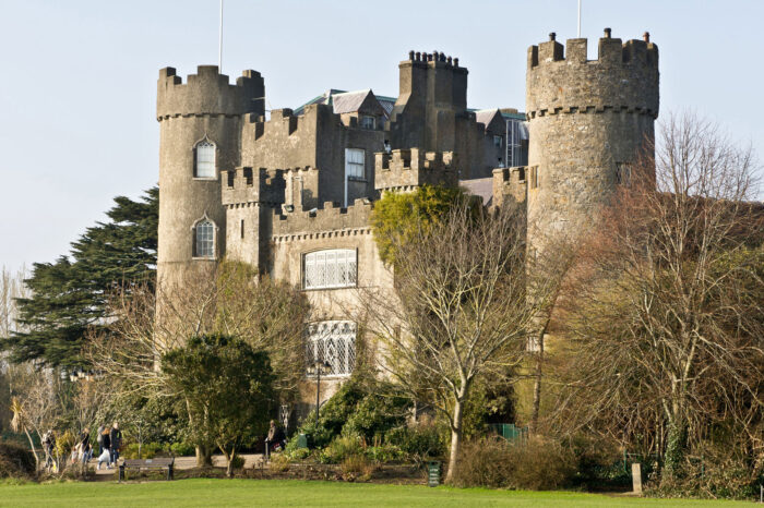 Malahide Castle Photographic Print Poster The Ireland's Most Incredible Scenery Art Print photo