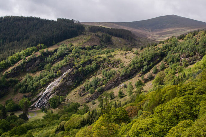 Powerscourt Deerpark Photographic Print Poster The Ireland's Most Incredible Scenery Waterfall Art Print photo