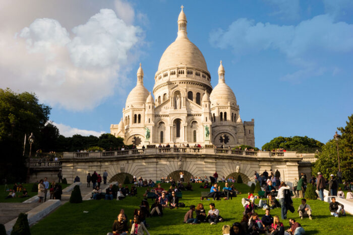 Basilique du Sacre Large Poster. Most Beautiful Places in France Coeur Photo