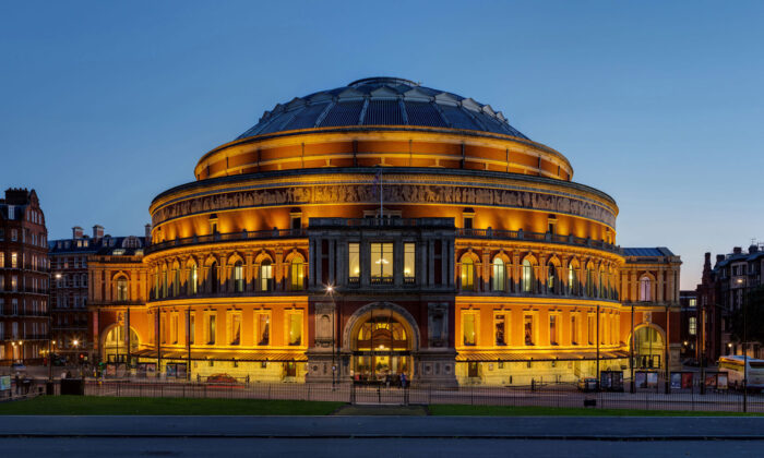 Royal Albert Hall, Photographic Print Poster Most Beautiful Places in Great Britain London Art Print creative photo