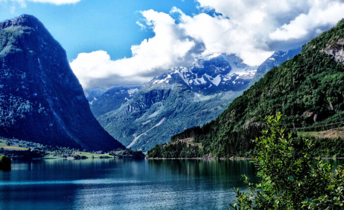 Gateway to the Norwegian Fjords Photographic Print Poster Most Beautiful Places in Norway