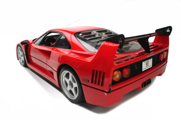 Ferrari F40 GTE Photographic Print Poster Luxury Sports Cars - race car