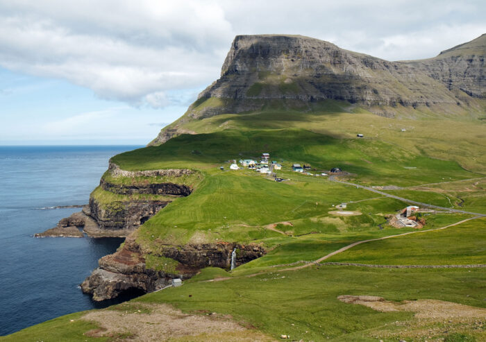 Gasadalur Faroe Islands Art Print Poster Denmark Most Incredible Scenery Photographic Print