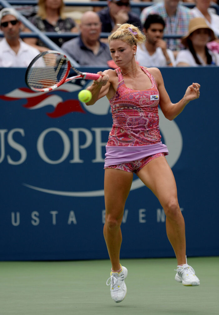 Camila Giorgi Backhand Photographic Print Poster. Sexy Tennis Girls