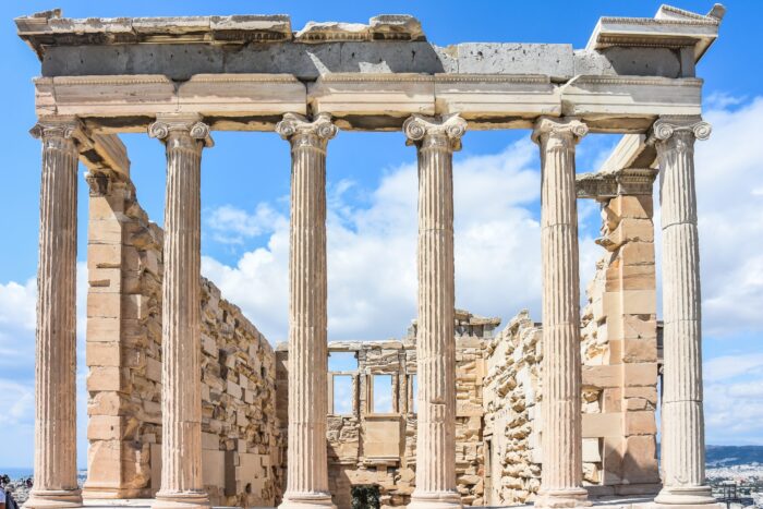 Photographic Print Poster Acropolis Athens Greece Ancient Greek Architecture