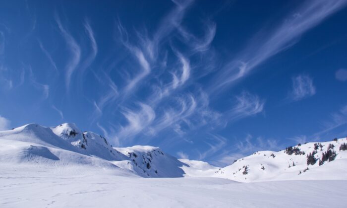 Photographic Print Poster Snow Winter Mountain Cold Panorama Mountain summit