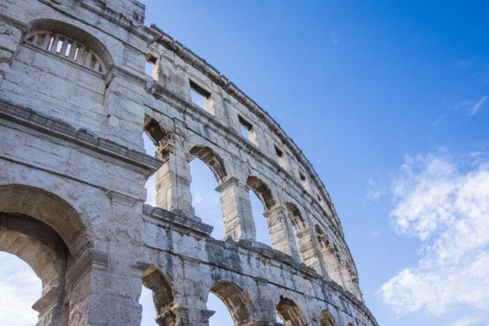 Photographic Print Poster Coliseum Old Antique Stone Building Architecture