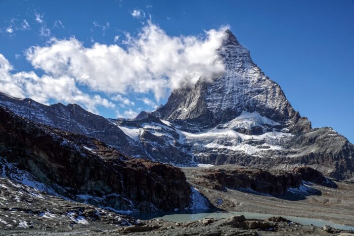 Photographic Print Poster Matterhorn Switzerland Valais Zermatt Alpine