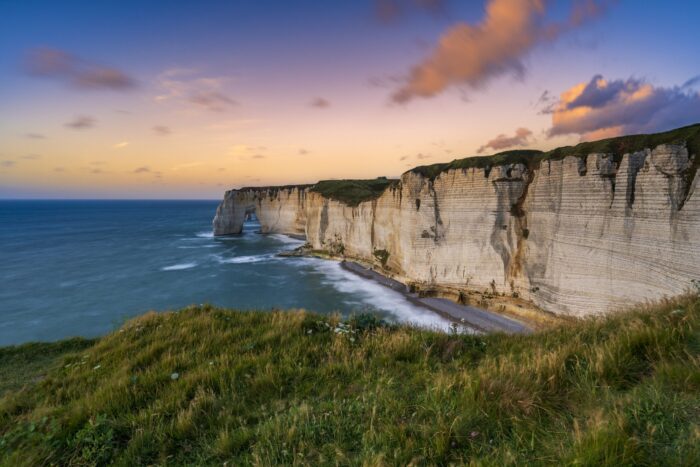 Photographic Print Poster Cliff Coast Sea Ocean Waves Hills Water