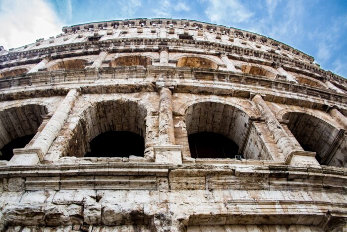 Photographic Print Poster Colosseum Amphitheatre Monument Ruins Perspective