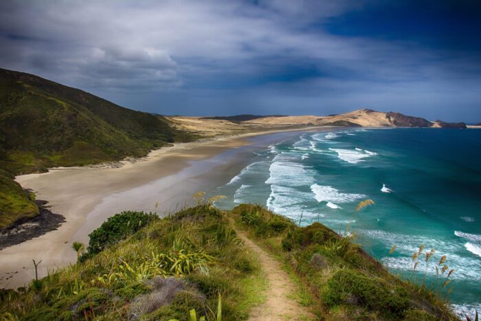 Beach Coast Sea Hill Mountain Coastline Seashore