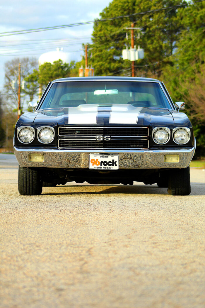 Ford Torino SS Blue Coupe Photographic Print Poster