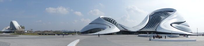 Harbin Grand Theatre Pano Heilongjiang Province, China