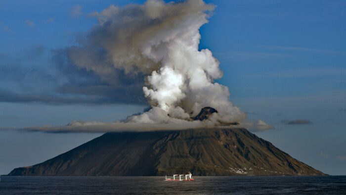 Stromboli en ?ruption