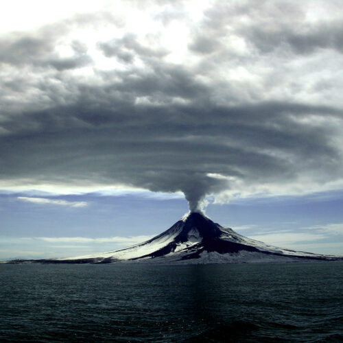 Augustine Historic eruptions Alaska Volcano 2006