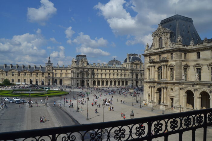 in Poster Architectural heritage Le Palais du Louvre