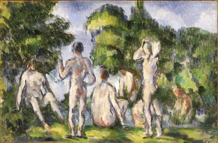 Paul C?zanne - Group of Bathers