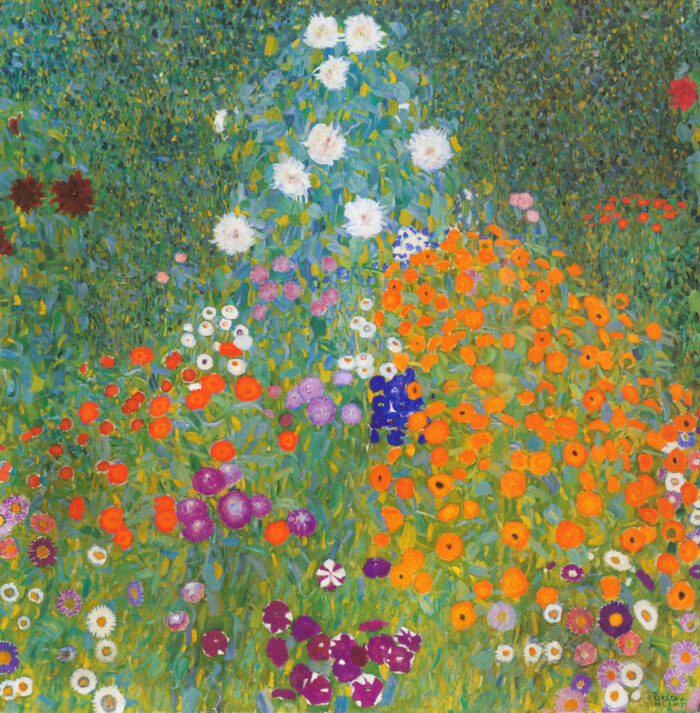 Gustav Klimt - Bauerngarten, Cottage Garden