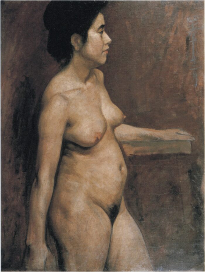 Nakamura Tsune 1908 Study for Female Nude