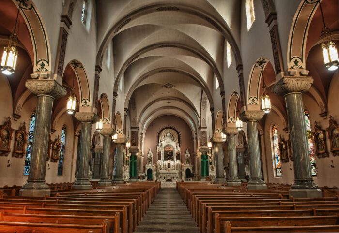 St. Fidelis Catholic Church is the Cathedral of the Plains located in Victoria, Kansas.