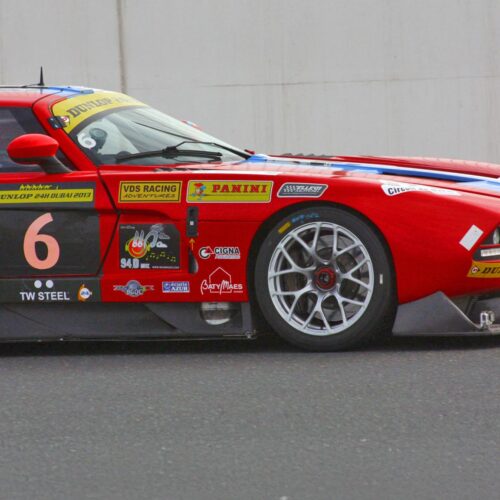 VDS Racing Ford GT Poster – Dunlop 24H Dubai Endurance Car Wall Art