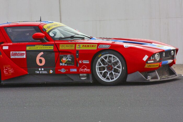 VDS Racing Ford GT Poster – Dunlop 24H Dubai Endurance Car Wall Art