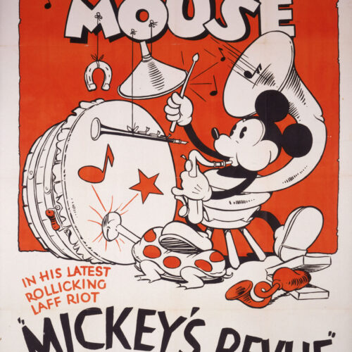 Mickey’s Revue (1931) Vintage Disney posters