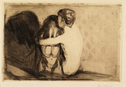 Edvard Munch Consolation Thielska