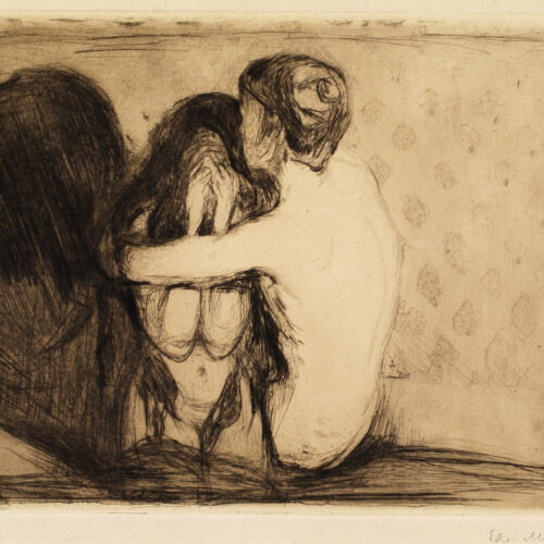 Edvard Munch Consolation Thielska