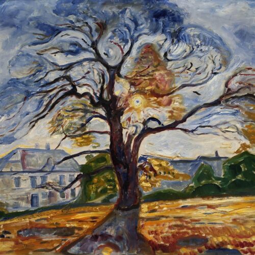 Edvard Munch The Oak