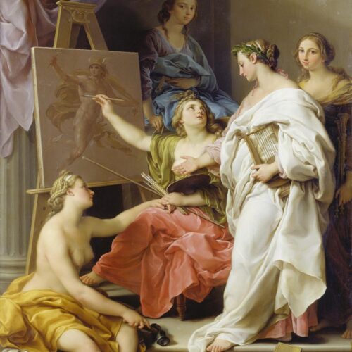 Pompeo Batoni Allegory of the Arts