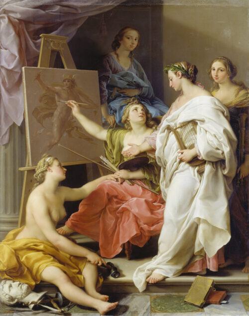 Pompeo Batoni Allegory of the Arts