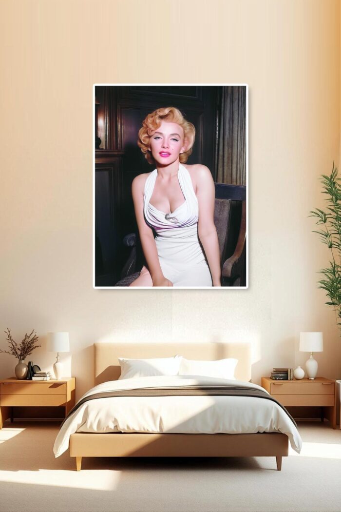 Marilyn Monroe Art Print Poster, Most Popular Sex Symbols Celebrities Vintage Photos - Image 2