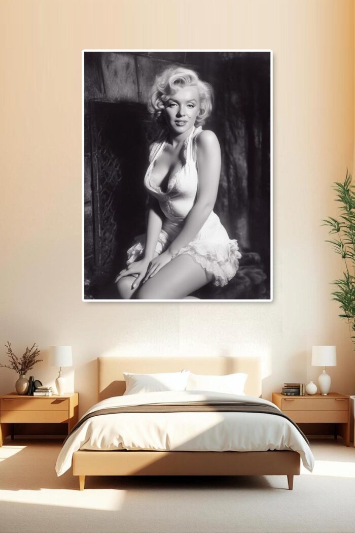 Marilyn Monroe Vintage Pinup Poster – Retro Hollywood Wall Art Print - Image 2