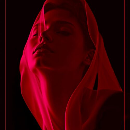 Linger in the Sensual Glow of Mystery Art Print Poster